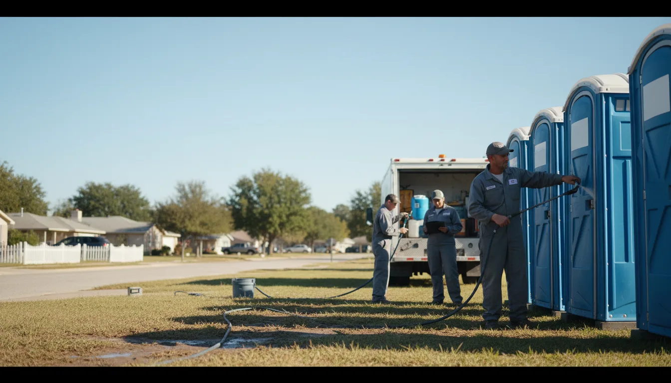 Long-Term Portable Toilet Rental in Keene, TX near me